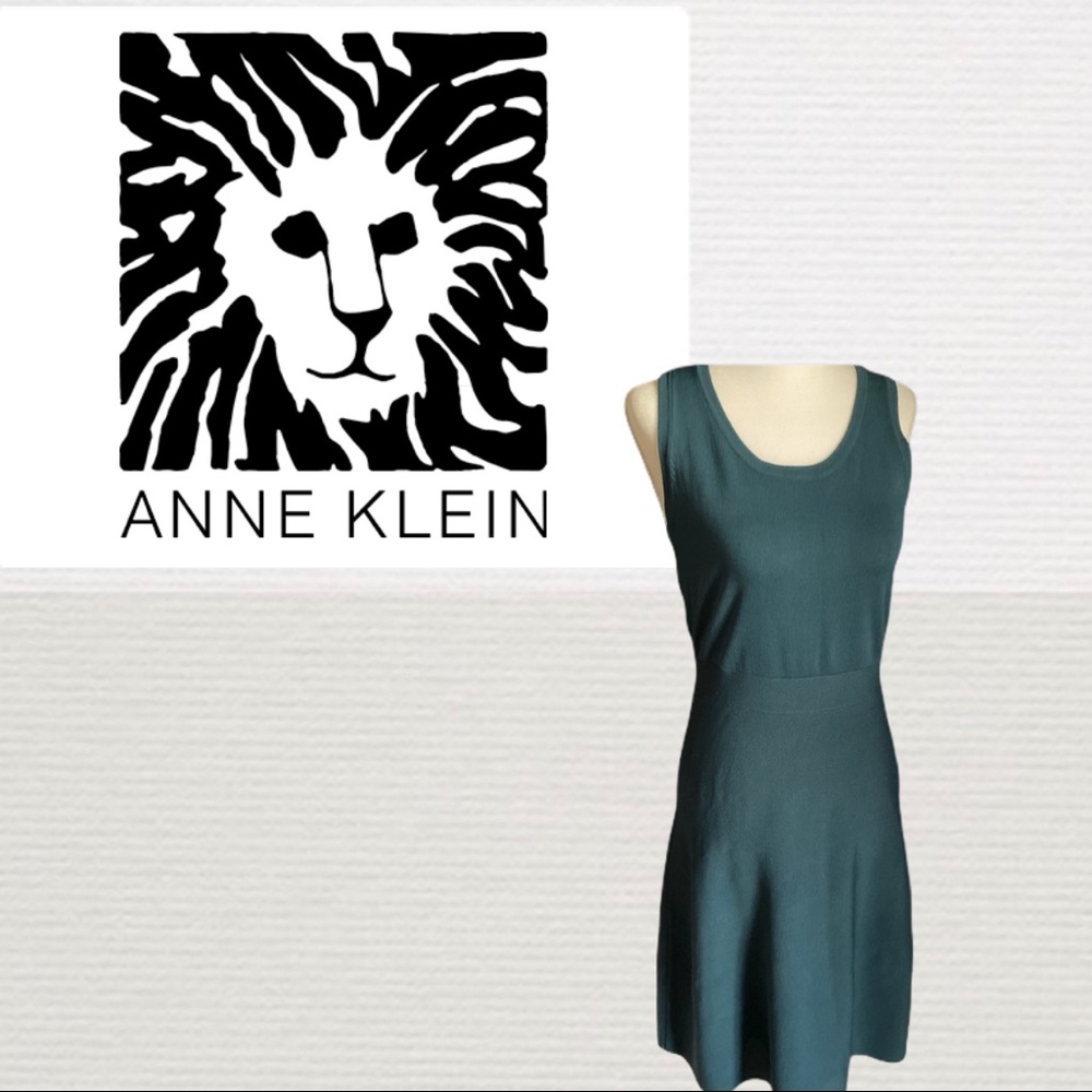 🎀 Flirty Teal Anne Klein Emerald Dress